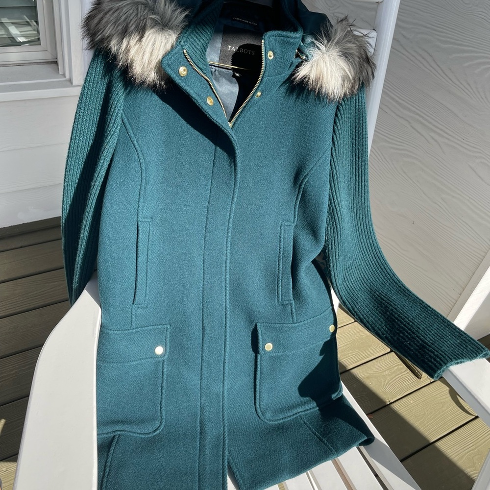 Fabric Made in Italy Wool/Nylon Coat